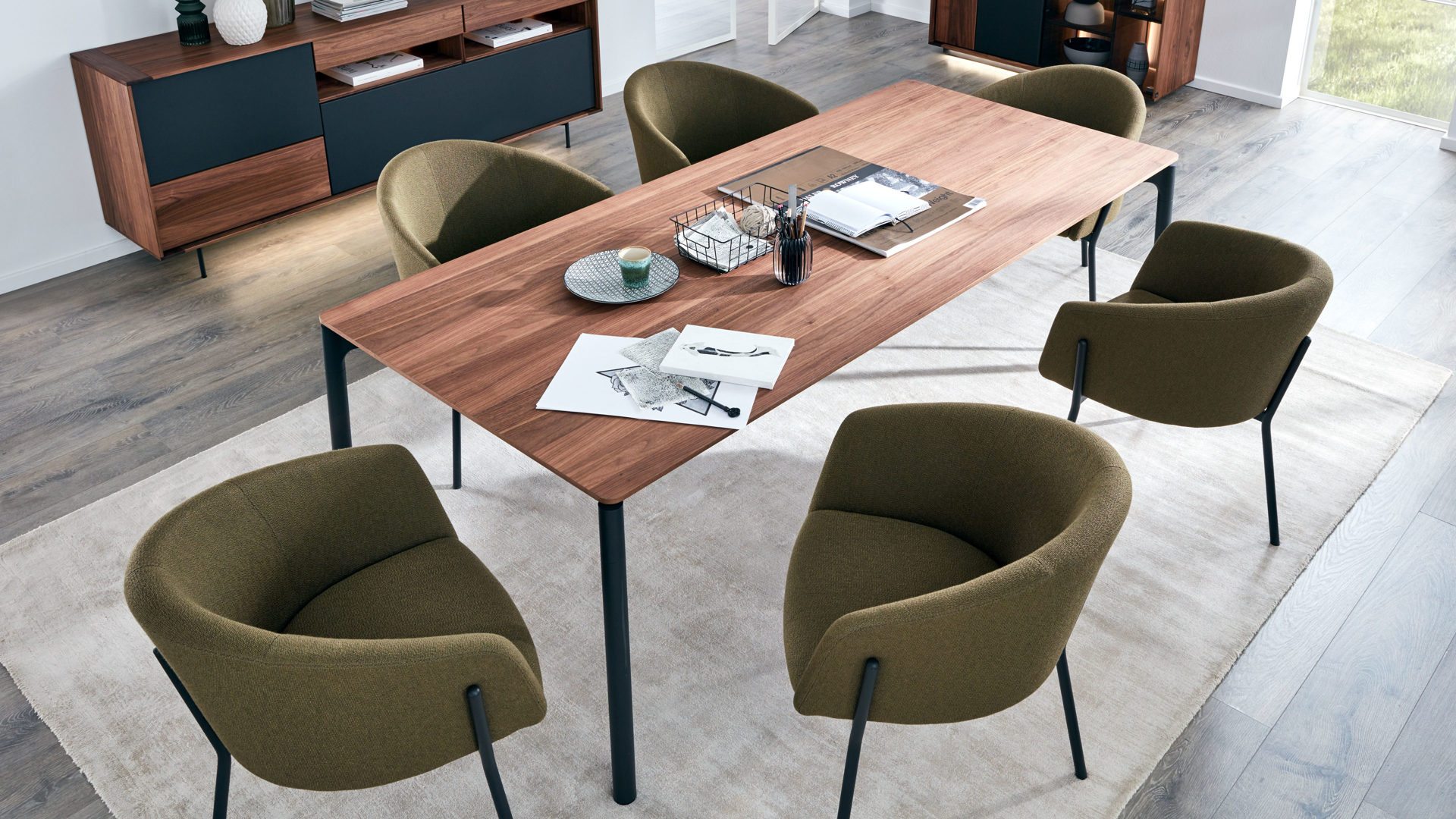 Wohnzimmer Mit Esstisch Caseconrad Com